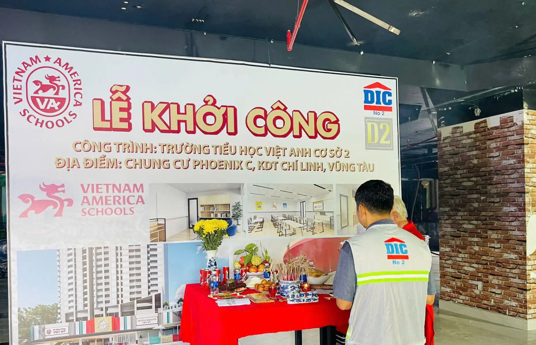 LỄ KHỞI CÔNG XÂY DỰNG HOÀN THIỆN TRƯỜNG TIỂU HỌC VIỆT ANH  CƠ SỞ 2 – HỆ THỐNG TRƯỜNG VIỆT MỸ